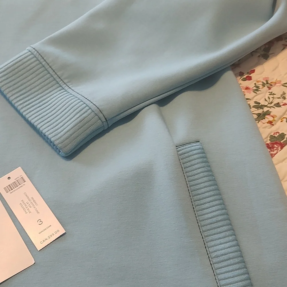 Chicos Zenergy Sweat Shirt w tags - Picture 5 of 7
